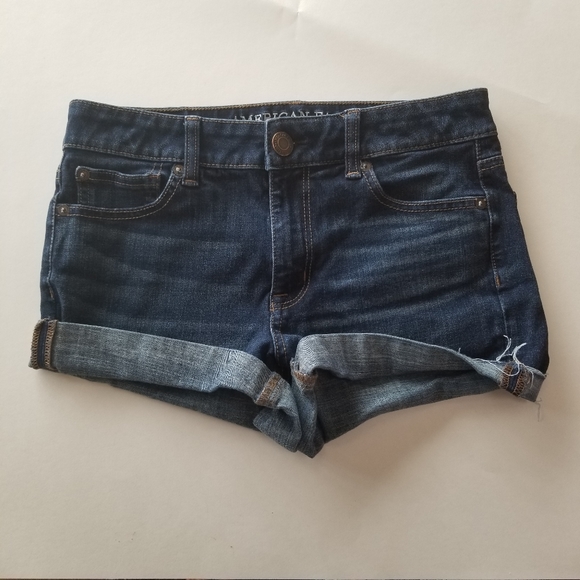 AMERICAN EAGLE OUTFITTERS DENIM SHORTS - Picture 3 of 9